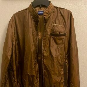 Holloway X Hunt Plywood Co. Chocolate Bomber Windbreaker